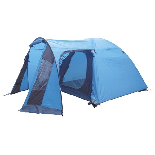 Палатка кемпинговая четырёхместная Green Glade Tarzan 4, голубой/синий
