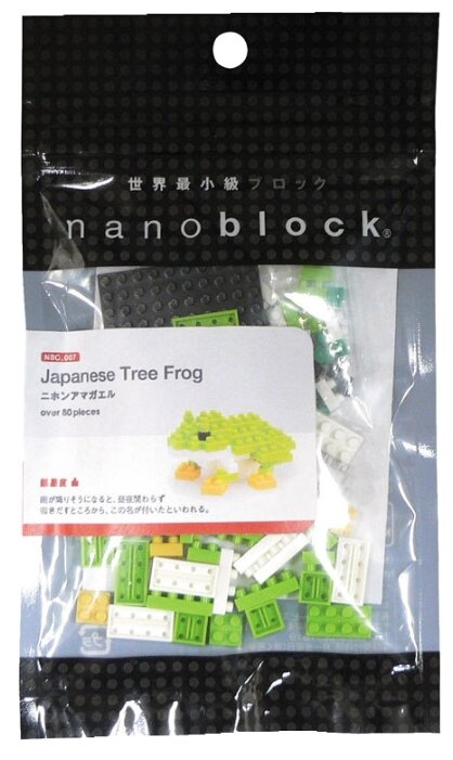 Nanoblock Miniature NBC-007 Японская древесная лягушка