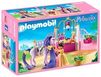 Набор с элементами конструктора Playmobil Princess 6855 Королевская конюшня