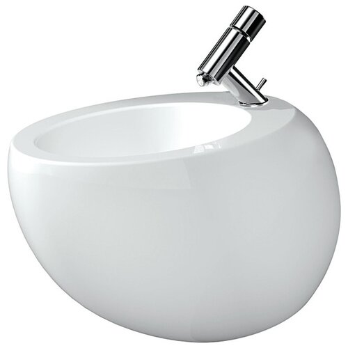 Биде подвесное LAUFEN Alessi One 8.3097.1.400.304.1 с горизонтальным выпуском белый pic16c74b микроконтроллер pic nxp lcc