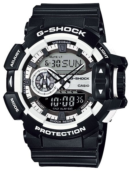Наручные часы CASIO G-Shock GA-400-1A, черный