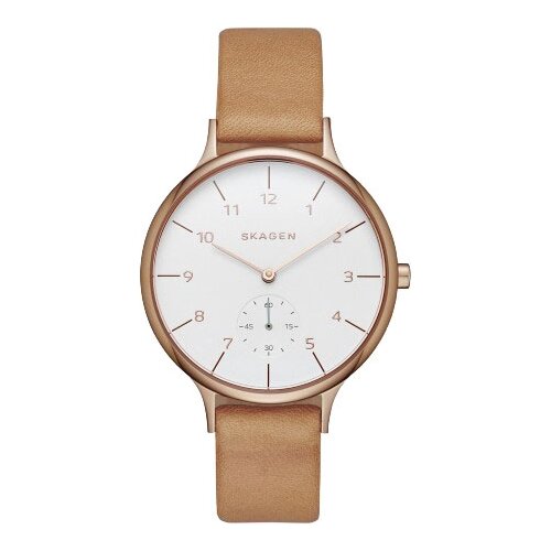 Наручные часы SKAGEN Leather, белый