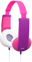 Наушники JVC HA-KD5-P-EF KIDS проводные, детские, розовые/фиолетовые