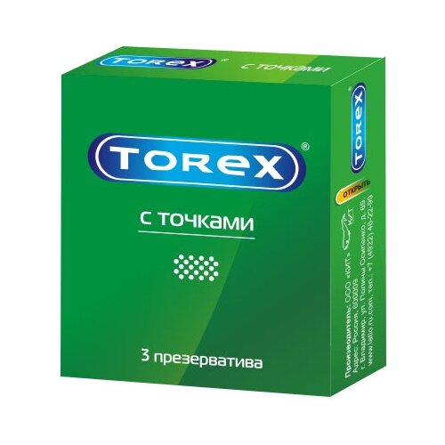 фото Презервативы TOREX С точками