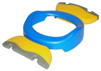 Potette Plus горшок 2 in 1 Portable Potty & Trainer Seat темно-зеленый/черный