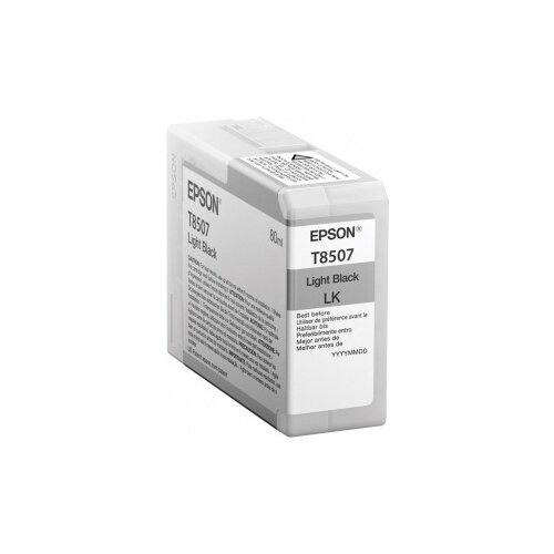Картридж Epson C13T850700, 80 стр, серый