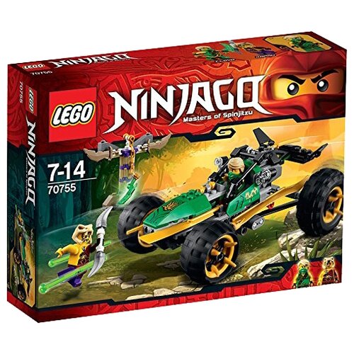 lego® ninjago 70735 ронин рекс Конструктор LEGO Ninjago 70755 Тропический багги Зеленого Ниндзя, 188 дет.