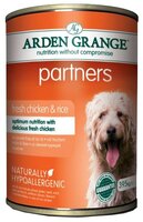 Корм для собак Arden Grange Partners курица, рис и овощи консервированный корм (0,395 кг) 1 шт.