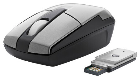 Trust Primo Wireless Mouse Silver-Black USB