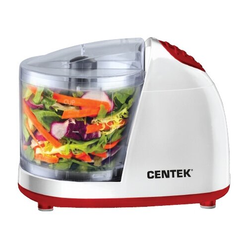 фото Измельчитель centek ct-1390 белый/красный