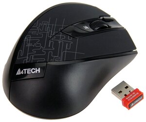 Беспроводная мышь A4Tech G9-600HX Black USB