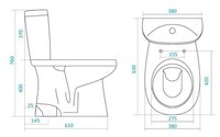 Унитаз Santek Анимо 1WH109774