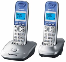 Радиотелефон Panasonic KX-TG2512 серебристый