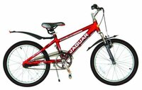 Подростковый горный (MTB) велосипед JAGUAR MS-Alfa 20-3S фиолетовый (требует финальной сборки)