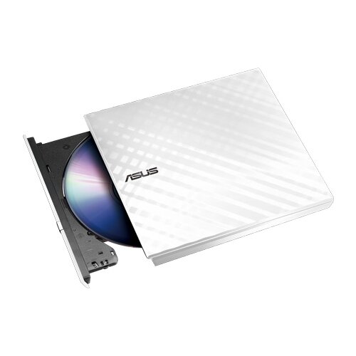 Оптический привод ASUS SDRW-08D2S-U LITE White, BOX, белый