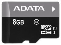 Карта памяти ADATA Premier microSDHC Class 10 UHS-I U1 8GB