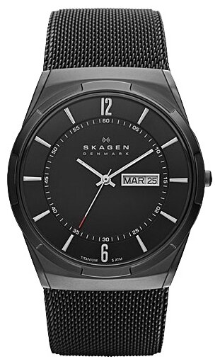 Наручные часы SKAGEN Melbye SKW6006, черный, серебряный