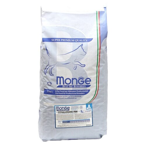 Monge Speciality Hypoallergenic гипоаллергенный корм с лососем и тунцом для взрослых собак всех пород 12 кг