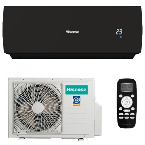 Сплит-система (кондиционер) Hisense AS-11UR4SYDDEIB1, черный + блендер