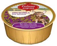 Корм для собак Родные корма Индейка для щенков (0.125 кг) 1 шт.