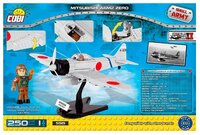 Конструктор Cobi Small Army World War II 5515 Митцубиси A6M2 Зеро