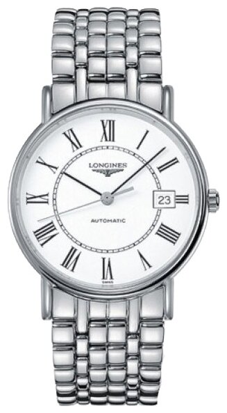 Наручные часы LONGINES, белый, серебряный