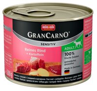 Корм для собак Animonda GranCarno Sensitiv для чувствительных собак с говядиной и картофелем (0.2 кг