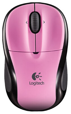 Беспроводная мышь Logitech Wireless Mouse M305 910-001639 Pink-Black USB