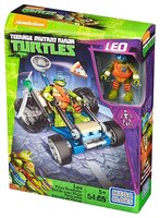 Конструктор Mega Bloks Teenage Mutant Ninja Turtles DPF62 Пицца-родстер Лео