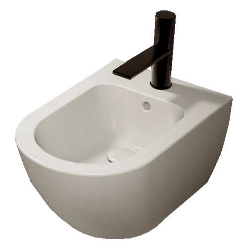 Биде подвесное Cielo Enjoy EJBS с горизонтальным выпуском белый