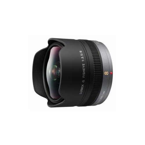 Объектив Panasonic Lumix G 8mm f/3.5 Fisheye (H-F008E) Micro 4/3