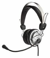 Компьютерная гарнитура Trust Comfortline Headset серебристый