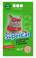 Наполнитель SuperCat Древесный с ароматизатором (10 л/3 кг)