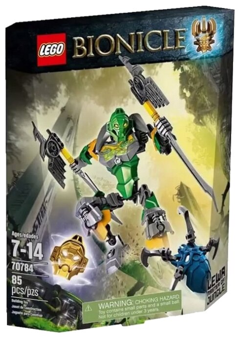 Конструктор LEGO Bionicle 70784 Повелитель джунглей Лева, 85 дет.