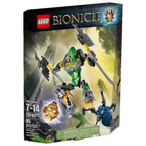 Конструктор LEGO Bionicle 70784 Повелитель джунглей Лева, 85 дет. конструктор lego bionicle 71300 юксар порождение джунглей 89 дет