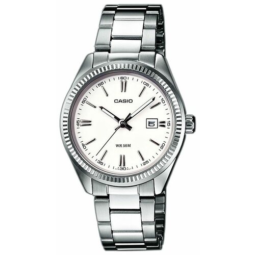 Наручные часы CASIO Collection LTP-1302D-7A1, серебряный, белый