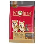 Корм для собак Molina Fish&Potato All Breed - изображение