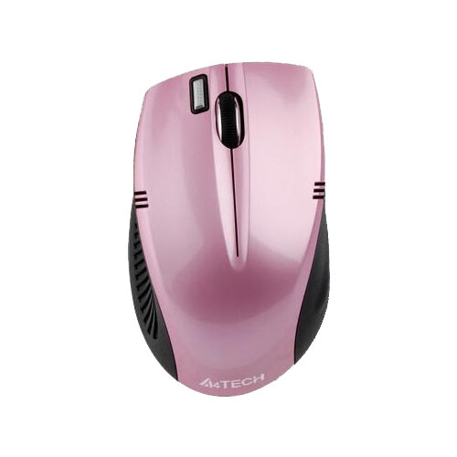 Мышь A4Tech G7-540-4 оптическая радиоканал USB 1600dpi беспроводная розовая для левой руки 55500₽