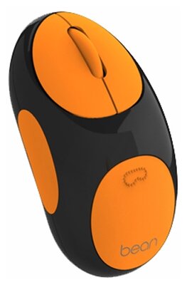 Беспроводная компактная мышь Visenta IBean Black-Orange USB