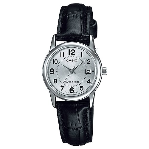 Наручные часы CASIO Collection LTP-V002L-7B, черный, серебряный