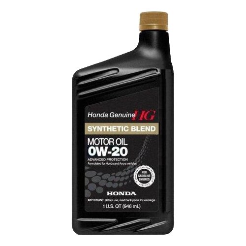 HONDA Honda Масло Моторное Hg Synthetic Blend Sn 0w-20 0,946l 08798-9036