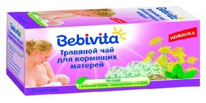 Фото Чай для кормящих матерей Bebivita в пакетиках 20 шт. (20 г)