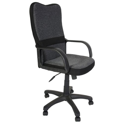 фото Компьютерное кресло TetChair CH 757, обивка: текстиль, цвет: серый/черный