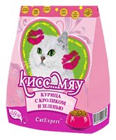 Корм для кошек Кисс…Мяу Курица с кроликом и зеленью сухой корм (1.3 кг) 1.3 кг