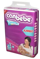 Canbebe подгузники Comfort Dry 3 (4-9 кг) 68 шт.