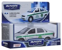 Легковой автомобиль Autotime (Autogrand) Lada Kalina судебные приставы (34240) серебристый/зеленый