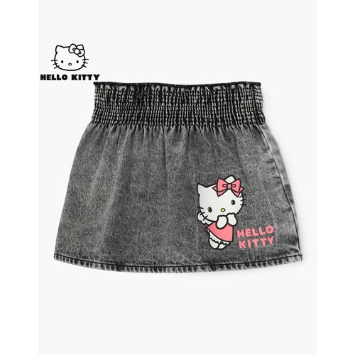 фото Юбка gloria jeans, размер 12мес/80 (24), серый