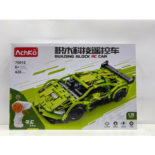 Конструктор спортивная машина на радиоуправлении