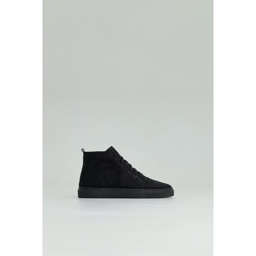 Кеды WACO W22, демисезон/зима, натуральная кожа, анатомическая стелька, размер 40, черный