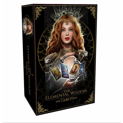 карты taroteca studio карты таро the elemental wisdom tarot large version 14cm taroteca таро мудрость стихий 14 см Таро Мудрость стихий, Большое издание (14 см, золотой срез)/The Elemental Wisdom Tarot LARGE EDITION (14cm, Gold edges)